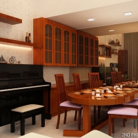 Dining area_Cabinets & display