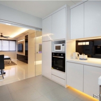 Kitchen & Living area